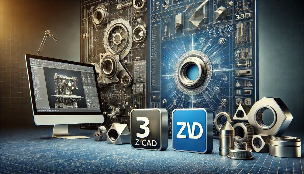 ZWCAD a ZW3D: Nejlepší alternativy za AutoCAD, DraftSight, Autodesk Inventor, SOLIDWORKS a SolidEdge